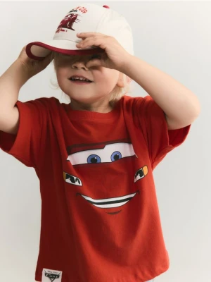 Reserved - Czapka z daszkiem Auta - złamana biel