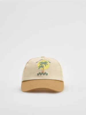 Reserved - Czapka z daszkiem - beżowy