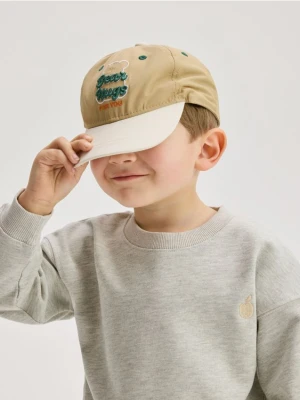 Reserved - Czapka z daszkiem - beżowy