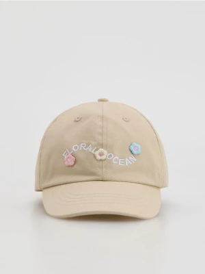 Reserved - Czapka z daszkiem - beżowy