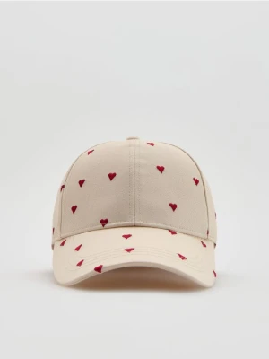 Reserved - Czapka z daszkiem - czerwony