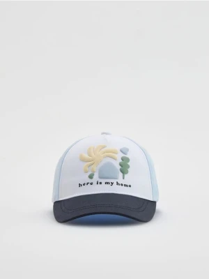 Reserved - Czapka z daszkiem i aplikacją - wielobarwny