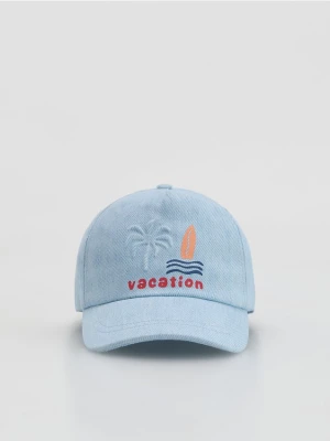Reserved - Czapka z daszkiem - jasnoniebieski