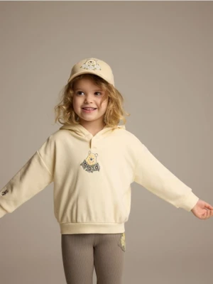 Reserved - Czapka z daszkiem Kubuś Puchatek - beżowy