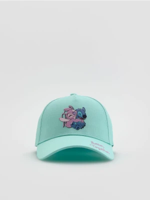 Reserved - Czapka z daszkiem Lilo i Stitch - jasnoturkusowy