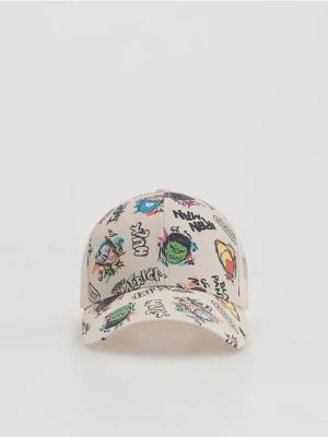 Reserved - Czapka z daszkiem MARVEL - złamana biel