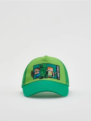 Reserved - Czapka z daszkiem Minecraft - zielony