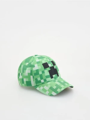Zdjęcie produktu Reserved - Czapka z daszkiem Minecraft - zielony