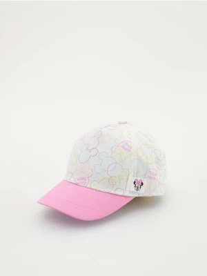 Reserved - Czapka z daszkiem Minnie Mouse - biały