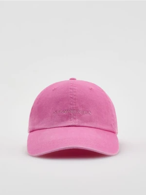 Reserved - Czapka z daszkiem - różowy