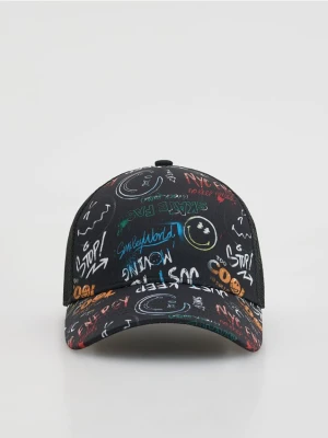Reserved - Czapka z daszkiem SmileyWorld® - czarny