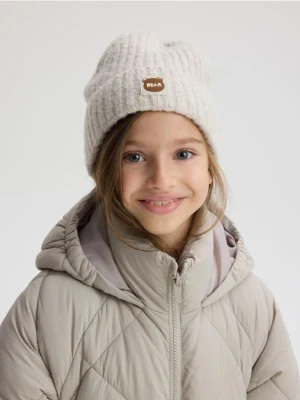 Zdjęcie produktu Reserved - Czapka z domieszką wełny - beżowy