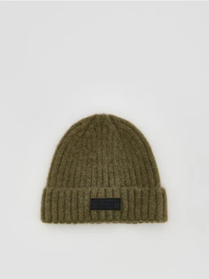 Zdjęcie produktu Reserved - Czapka z domieszką wełny - ciemnozielony