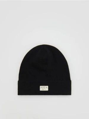 Reserved - Czapka z naszywką - czarny