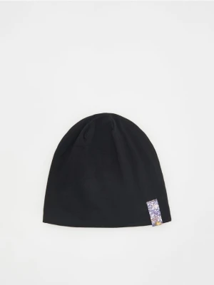 Reserved - Czapka z naszywką - czarny