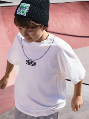 Reserved - Czapka z naszywką - czarny