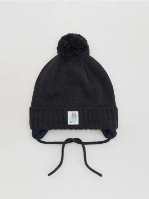 Reserved - Czapka z pomponem Bluey - granatowy
