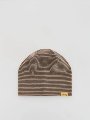 Reserved - Czapka z wiskozą - ciemnoszary