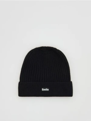 Reserved - Czapka z wiskozą - czarny