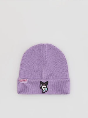 Reserved - Czapka z wiskozą Kuromi - fioletowy
