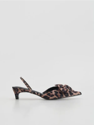 Reserved - Czółenka z kokardami - wielobarwny