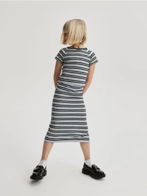 Reserved - Długa spódnica w paski - wielobarwny