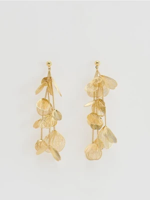 Reserved - Długie kolczyki - złoty