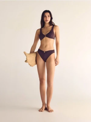 Reserved - Dół bikini - ciemnobrązowy
