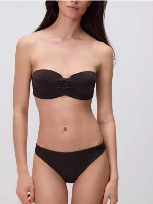 Reserved - Dół od bikini - ciemnobrązowy