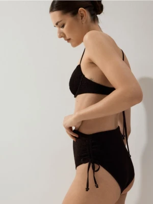 Reserved - Dół od bikini - ciemnobrązowy