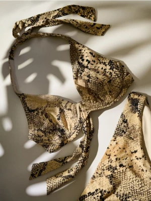 Reserved - Dół od bikini - ciemnobrązowy