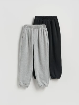 Reserved - Dresowe joggery 2 pack - czarny