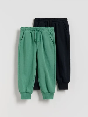 Reserved - Dresowe joggery 2 pack - zielony