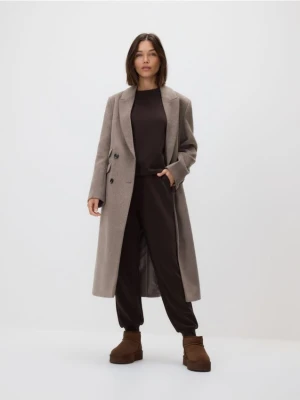 Reserved - Dresowe joggery - ciemnobrązowy