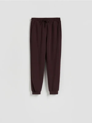 Reserved - Dresowe joggery - ciemnofioletowy