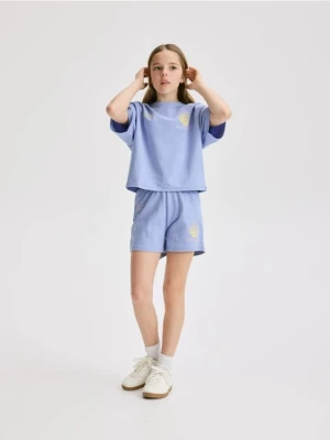 Reserved - Dresowy komplet z bawełny - niebieski