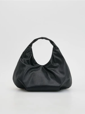 Reserved - Duża torebka hobo - czarny