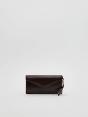 Reserved - Duży portfel - mahoniowy