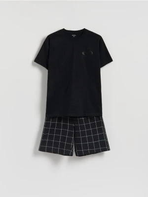 Reserved - Dwuczęściowa piżama BATMAN - czarny