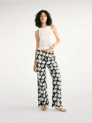 Reserved - Dwuczęściowa piżama - czarny