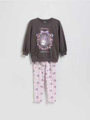 Reserved - Dwuczęściowa piżama Kuromi - ciemnoszary