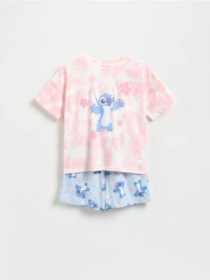 Reserved - Dwuczęściowa piżama Lilo i Stitch - różowy
