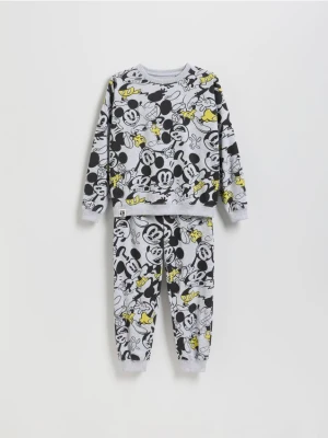 Reserved - Dwuczęściowa piżama Mickey Mouse - ciemnoszary