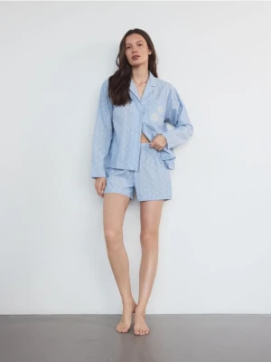 Reserved - Dwuczęściowa piżama - niebieski