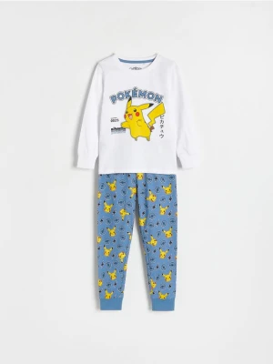 Reserved - Dwuczęściowa piżama Pokémon - granatowy