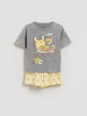 Reserved - Dwuczęściowa piżama Pompompurin - wielobarwny