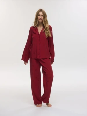 Zdjęcie produktu Reserved - Dwuczęściowa piżama w serca - czerwony