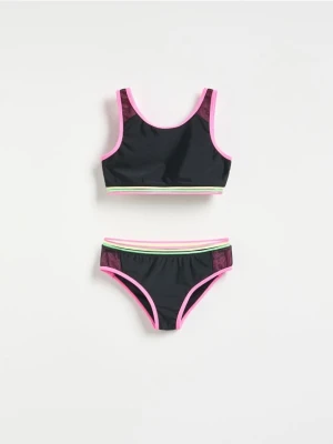 Reserved - Dwuczęściowy strój kąpielowy - czarny