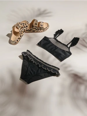 Reserved - Dwuczęściowy strój kąpielowy - czarny