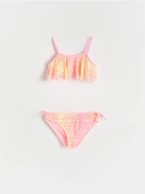 Reserved - Dwuczęściowy strój kąpielowy - intensywny róż